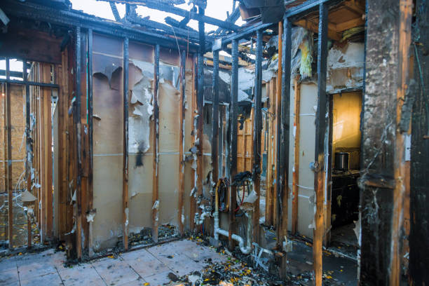 Professional Fire Damage Removal technician working in Forked River, NJ